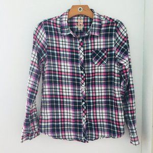 Girl's Plaid Shirt